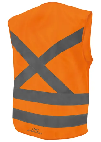 Colete Refletivo 4 Bolsos Steelflex